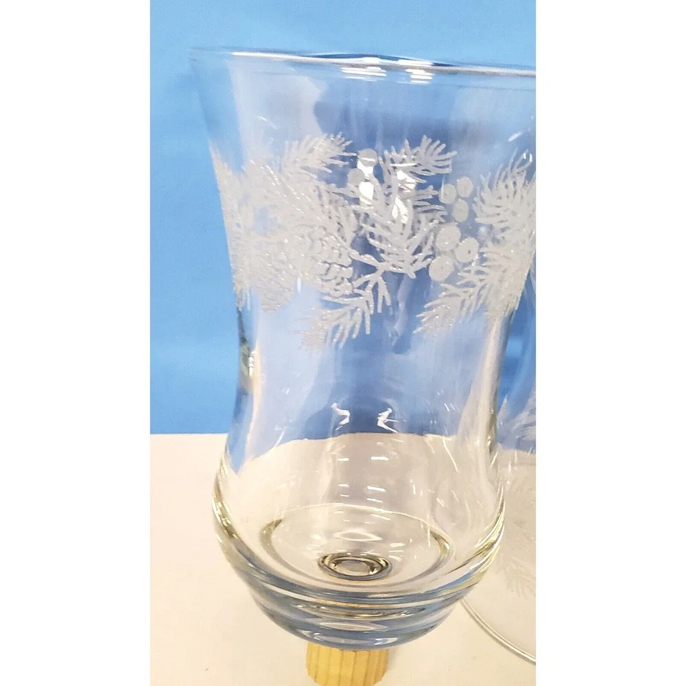 Votive Cups Peg Candle Cups Homco Home Interiors Filigree Pine Cones QTY 2